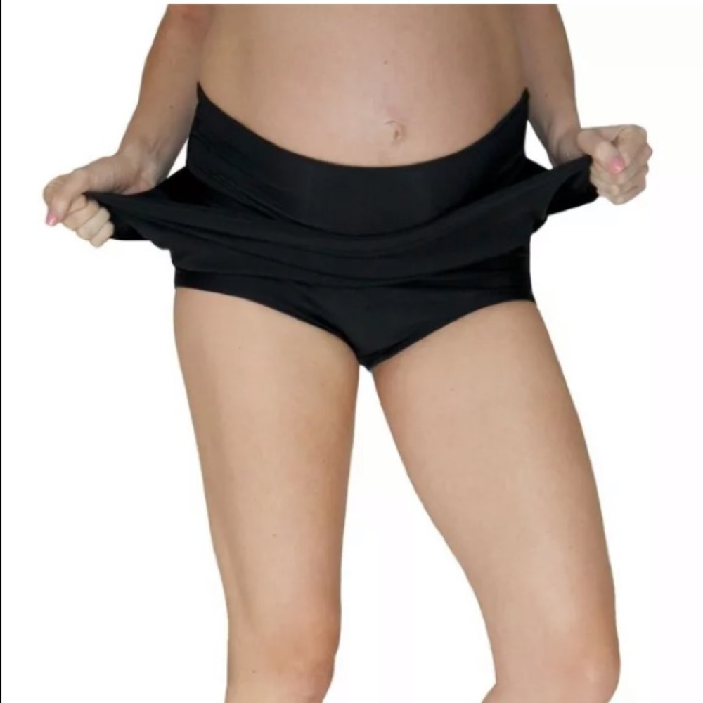 Mermaid Maternity Maternity Swim Skirt w/briefs
